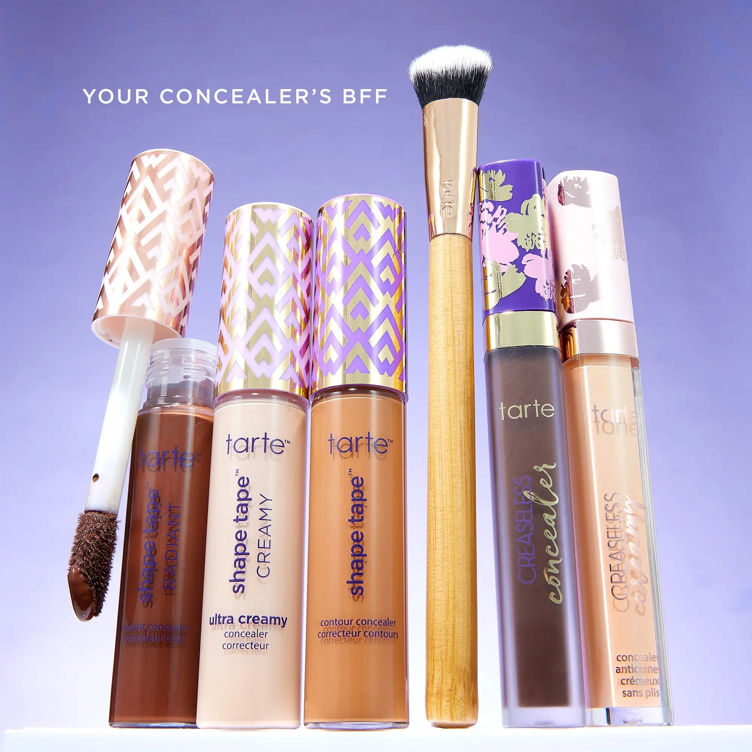 Tarte Angled Concealer Brush for Effortless Application