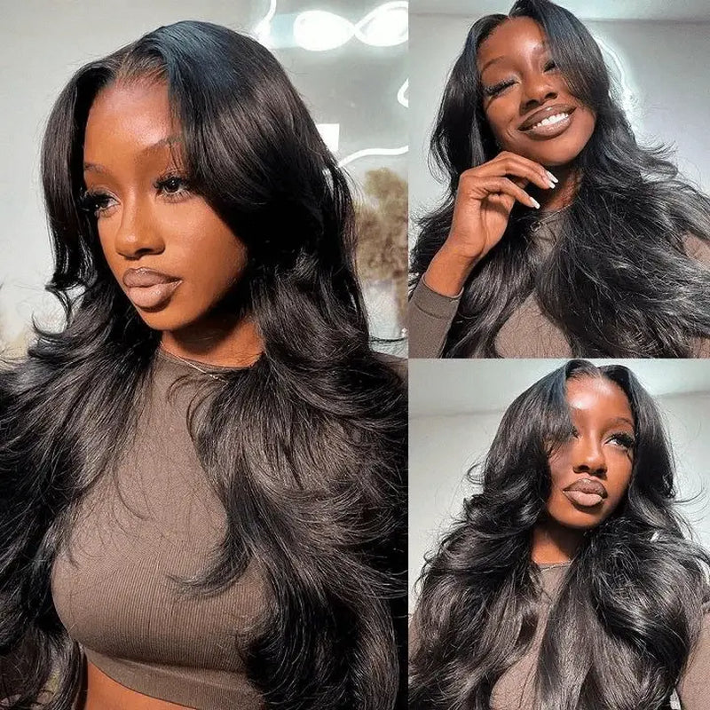 [NEW IN] Hot Star Straight 13X6 HD Lace Front Wigs Human Hair Pre Pluckedbleached Knots with Baby Hair Body Wave Frontal Human Hair Wig for Women