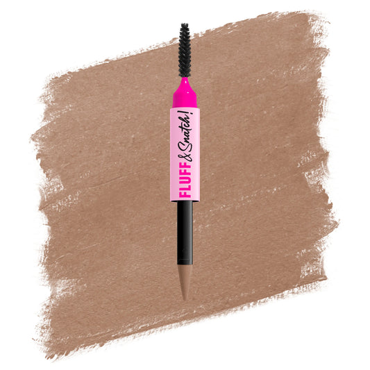 [NEW & EXCLUSIVE] Fluff & Snatch Brow Powder Pen, 24H Wear, Cream to Powder Eyebrow, Transfer-Resistant Formula, NYX Professional Makeup